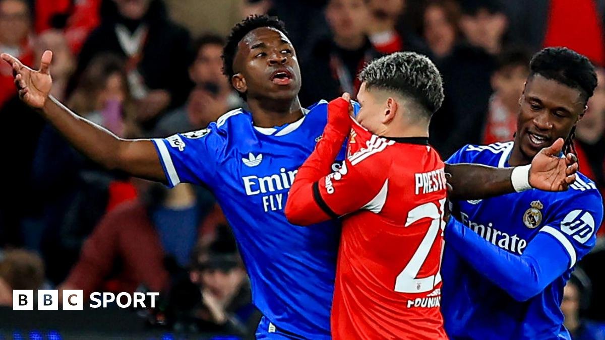 विनिसियस ज्युनियर म्हणतात की ‘वंशवादी भ्याड आहेत’ कारण जियानलुका प्रेस्टियानीने गैरवर्तनाचे आरोप नाकारले आहेत