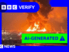 AI-व्युत्पन्न इराण युद्धाचे व्हिडिओ वाढत आहेत कारण निर्माते नवीन तंत्रज्ञानाचा वापर रोखण्यासाठी करतात