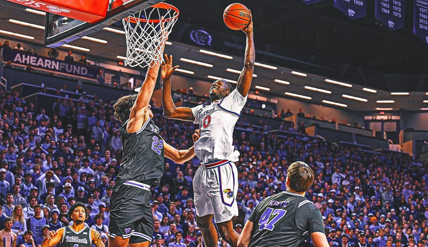 क्र. 19 कॅन्ससने 27-7 धावांनी कॅन्सस राज्याला 86-62 असे हरवले