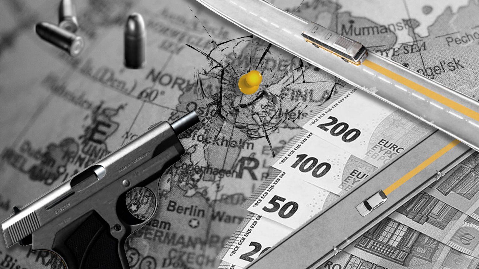 गन गुन्हेगारी बाल्कन पासून