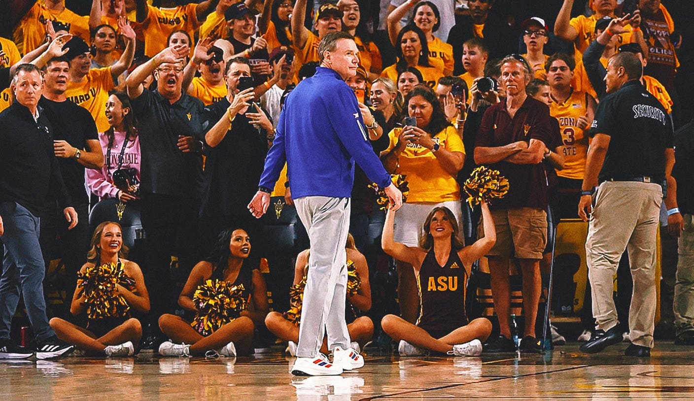 ऍरिझोना राज्याने 14 क्रमांकाच्या कॅन्ससला अपसेट केले कारण जयहॉक्सचा सलग दुसरा पराभव झाला