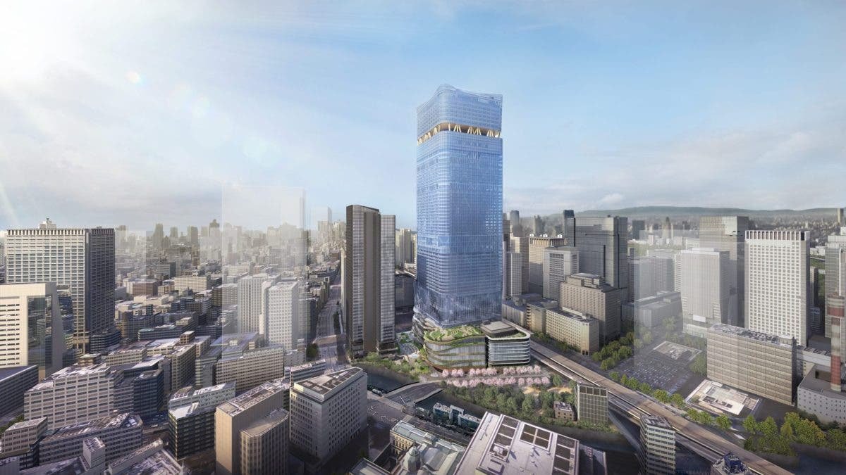 जपानच्या सर्वात उंच टॉवरवरील बांधकाम अद्यतने