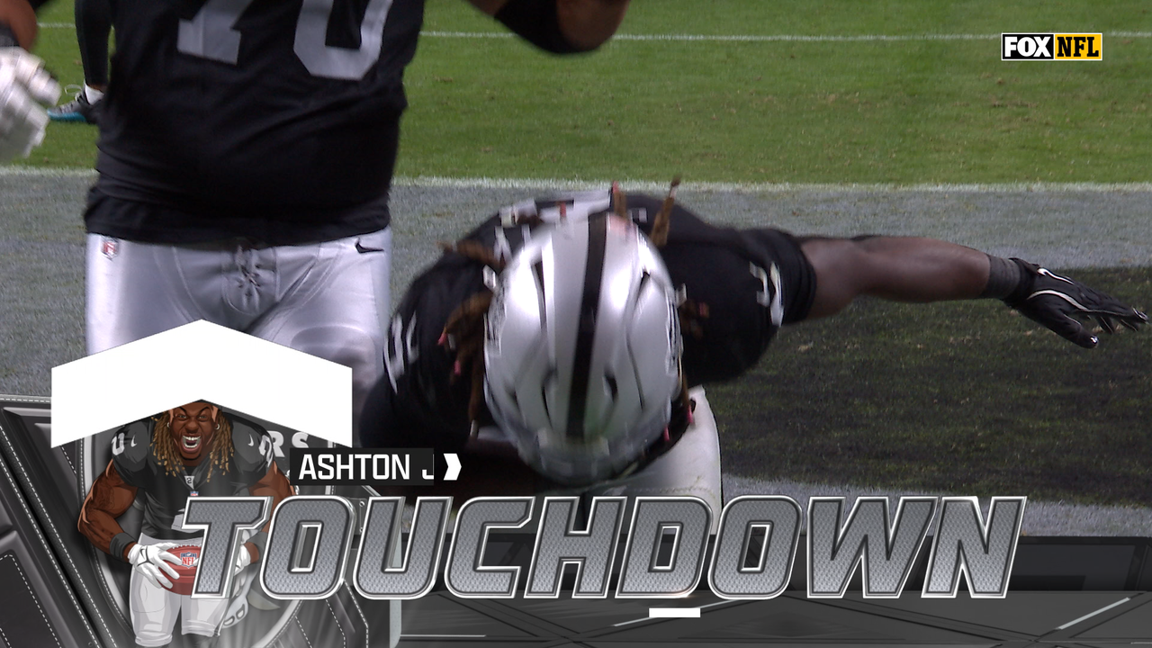 Raiders’ Geno Smith 15-yard TD पास, Ashton Genty, Jaguars आघाडीवर | NFL हायलाइट्स