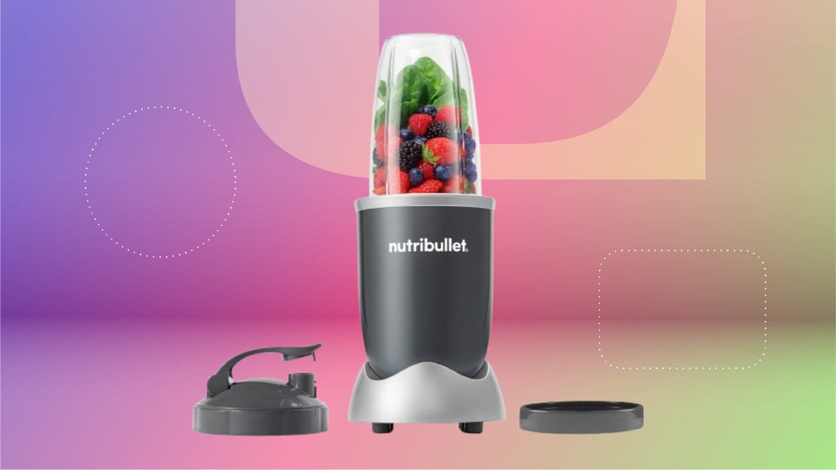 Nutribullet वैयक्तिक ब्लेंडरवर $22 सवलतीसह जाता जाता तुमचे स्मूदी आणि शेक घ्या