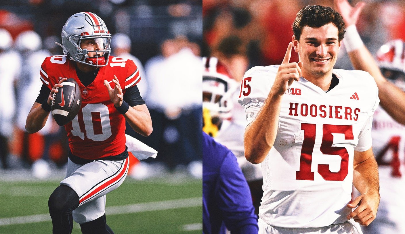 जोएल क्लॅटचे कॉलेज फुटबॉल रँकिंग: बिग टेन क्लॅश कोर्सवर ओएसयू, इंडियाना