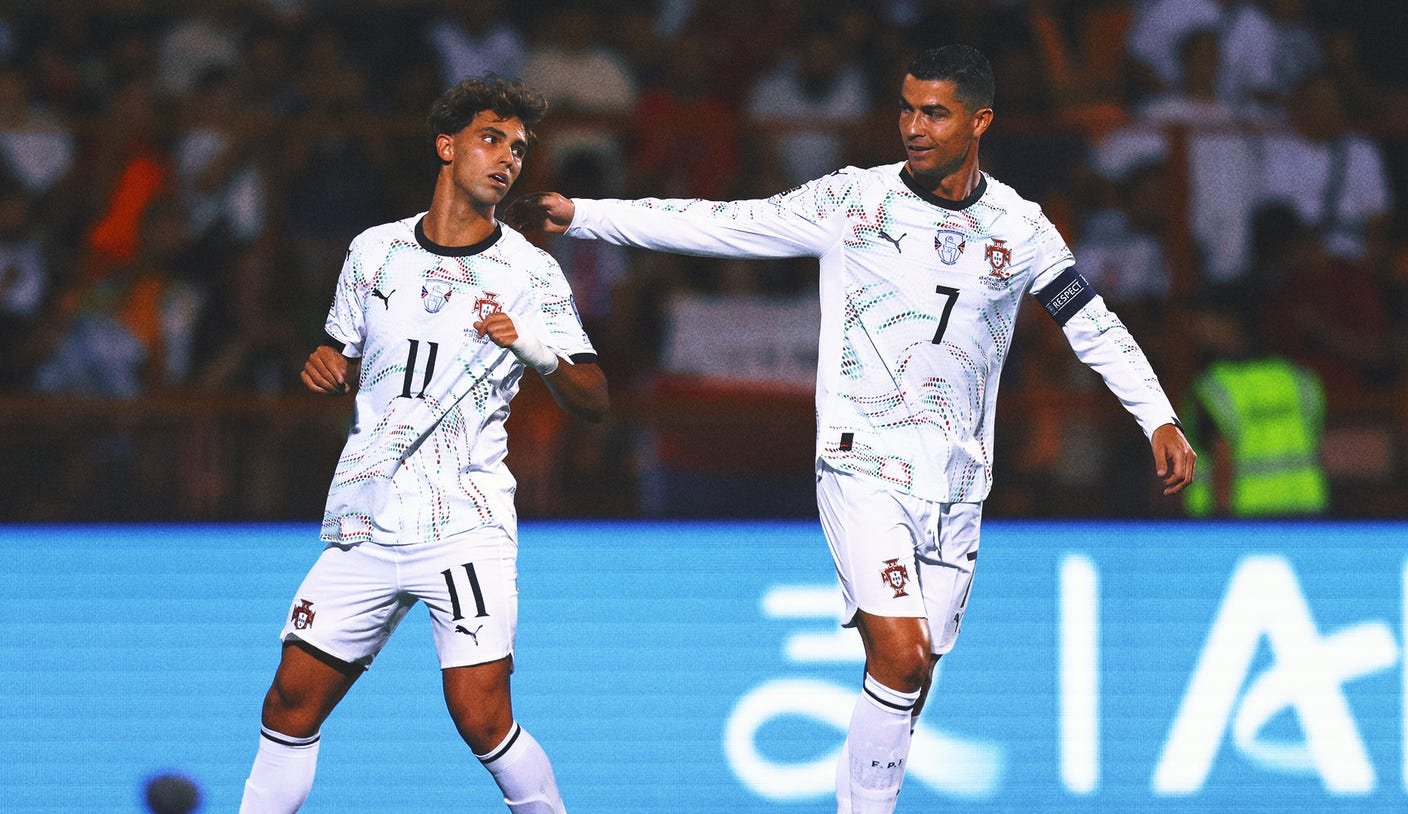 आयर्लंडच्या बचावपटूला कोपर मारल्याने रेड कार्ड मिळाल्याने रोनाल्डोला वर्ल्ड कपमधून बंदी घालण्याचा धोका आहे.