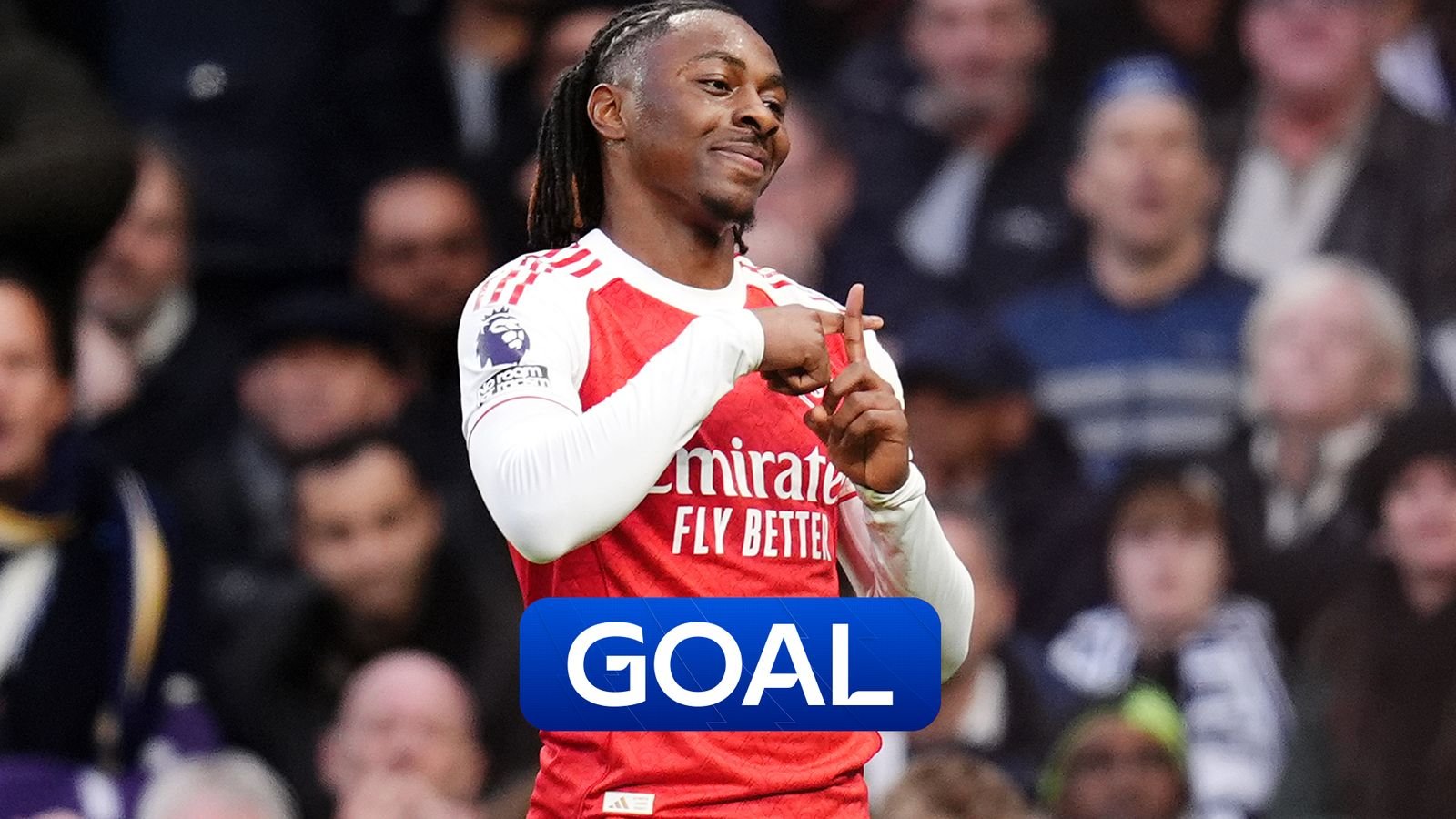 आणखी एक डर्बी गोल! इझ ॲक्रोबॅटिकली आर्सेनलला स्पर्सवर पुढे ठेवते