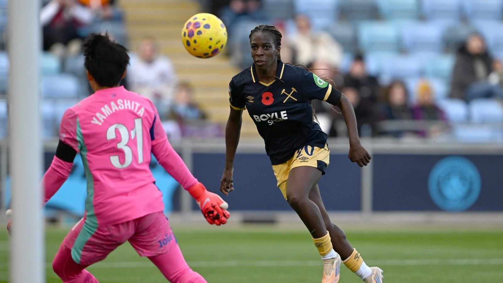 मॅन सिटी महिला 1 – 0 वेस्ट हॅम महिला