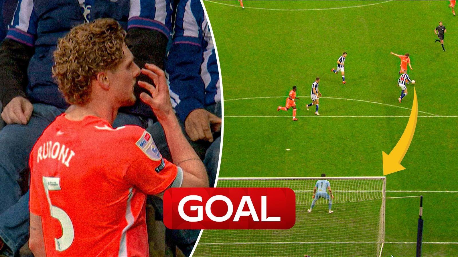 आघाडी वाढवण्यासाठी रुडोनी कोव्हेंट्रीवर रॉकेट!