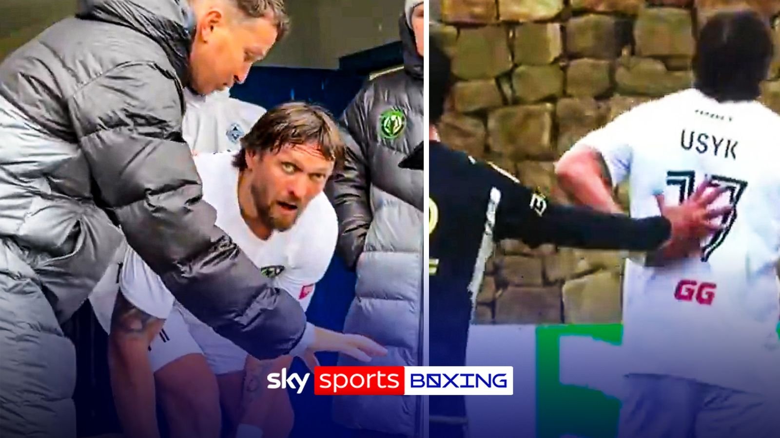 ‘माझ्यापासून हात काढ!’ शूर डिफेंडर Usic ला मॅन-मार्क करण्याचा प्रयत्न करतो