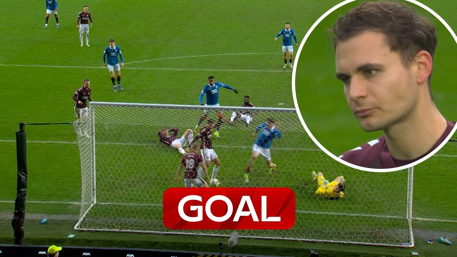 स्क्रॅच! स्टीनवेंडरच्या स्वतःच्या गोलसह रेंजर्सने बरोबरी साधली