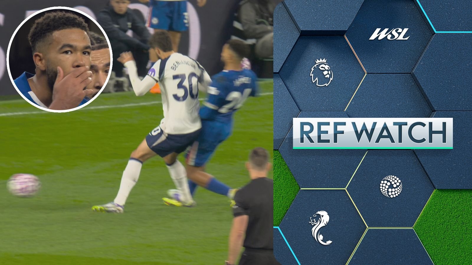 रेफ वॉच: जेम्सवरील आव्हानासाठी बेंटंकूरने लाल रंग पाहिला असावा?