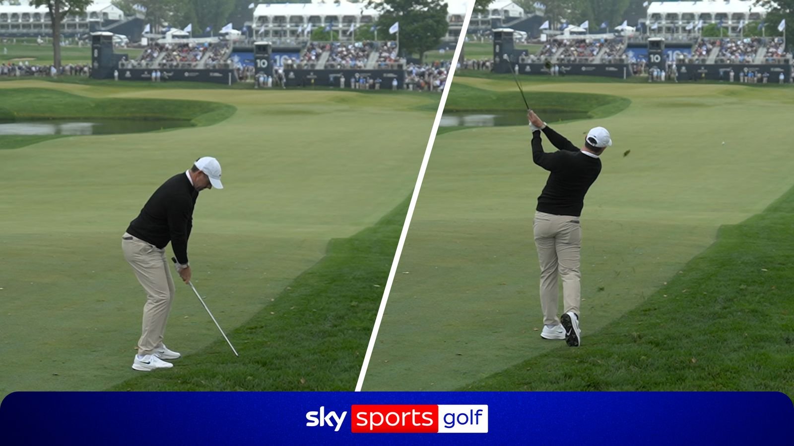 McIlroy खडबडीत पासून कार्ड भोक उघडण्यासाठी duffs