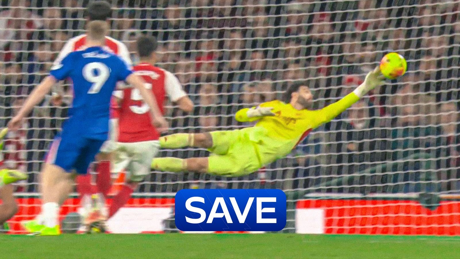 परिभाषित शीर्षक जतन करायचे? आर्सेनलची आघाडी कायम ठेवण्यासाठी रायाने शानदार 90+2′ सेव्ह केले!