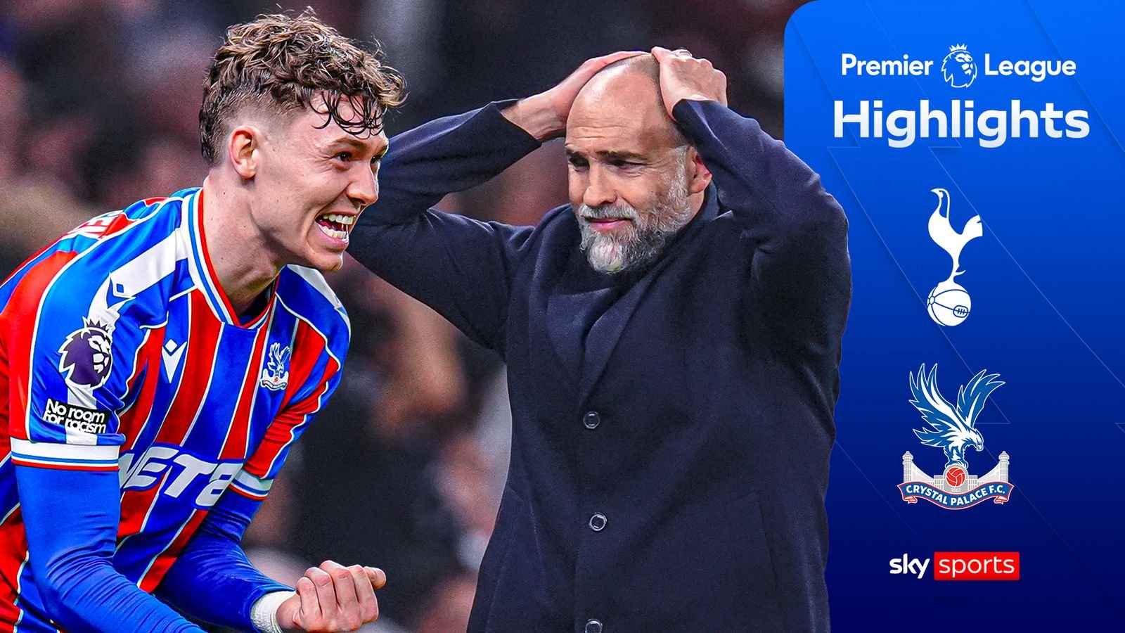 पॅलेस हँड स्पर्सचा सलग पाचवा पराभव व्हॅन डी वेनला लाल दिसत आहे