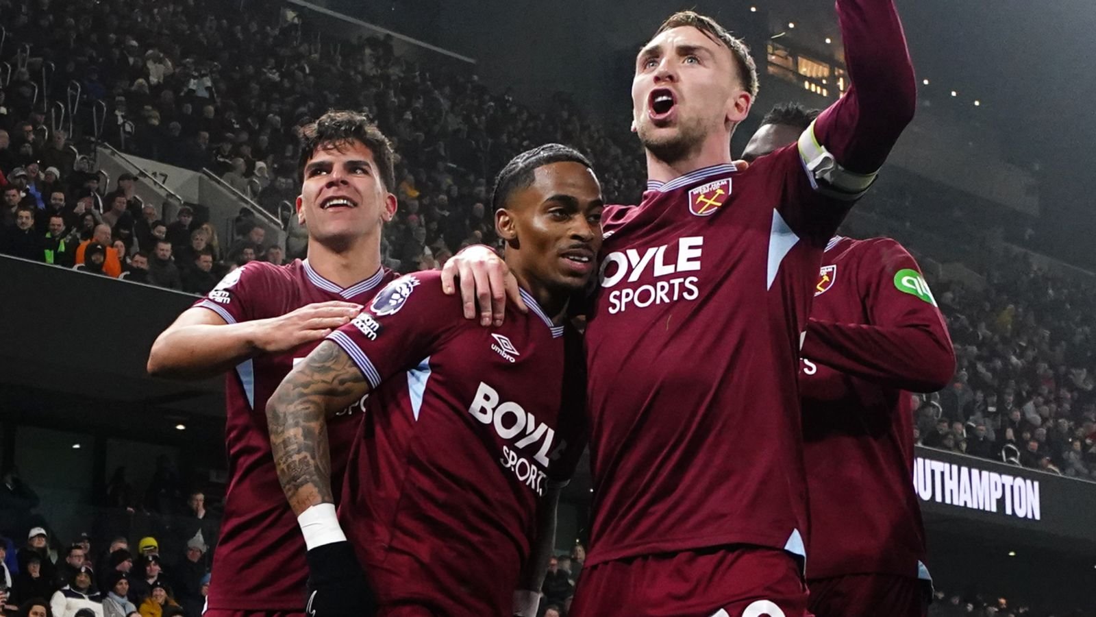 फुलहॅम ० – १ वेस्ट हॅम