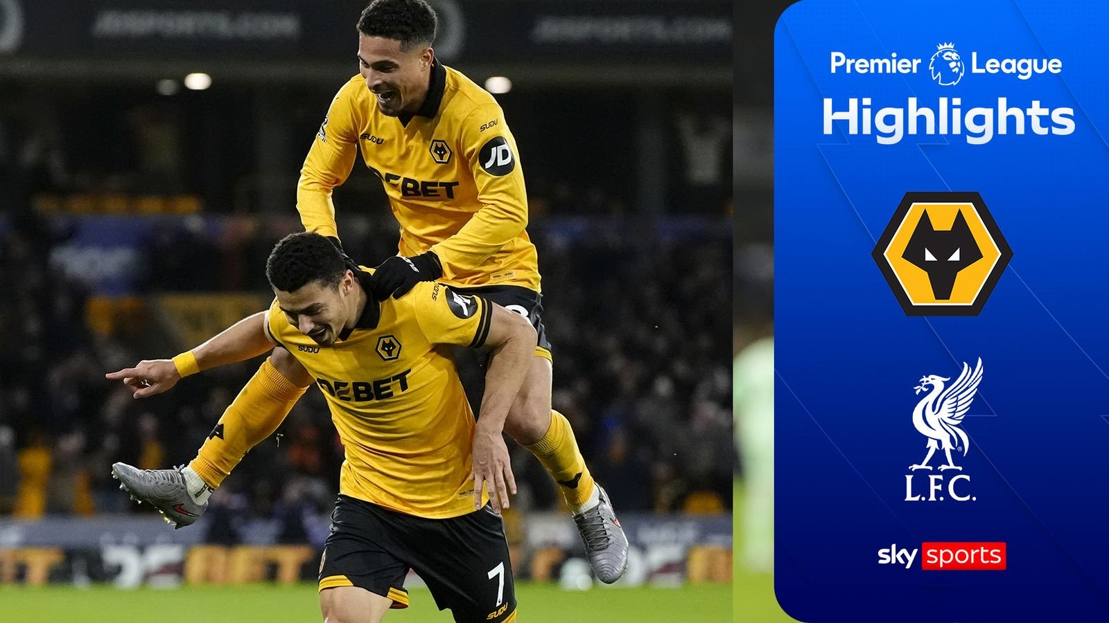 ग्रेट एस्केप चालू?! चकित झालेल्या लिव्हरपूलविरुद्ध वुल्व्ह्सने उशीरा, उशिरा विजय मिळवला