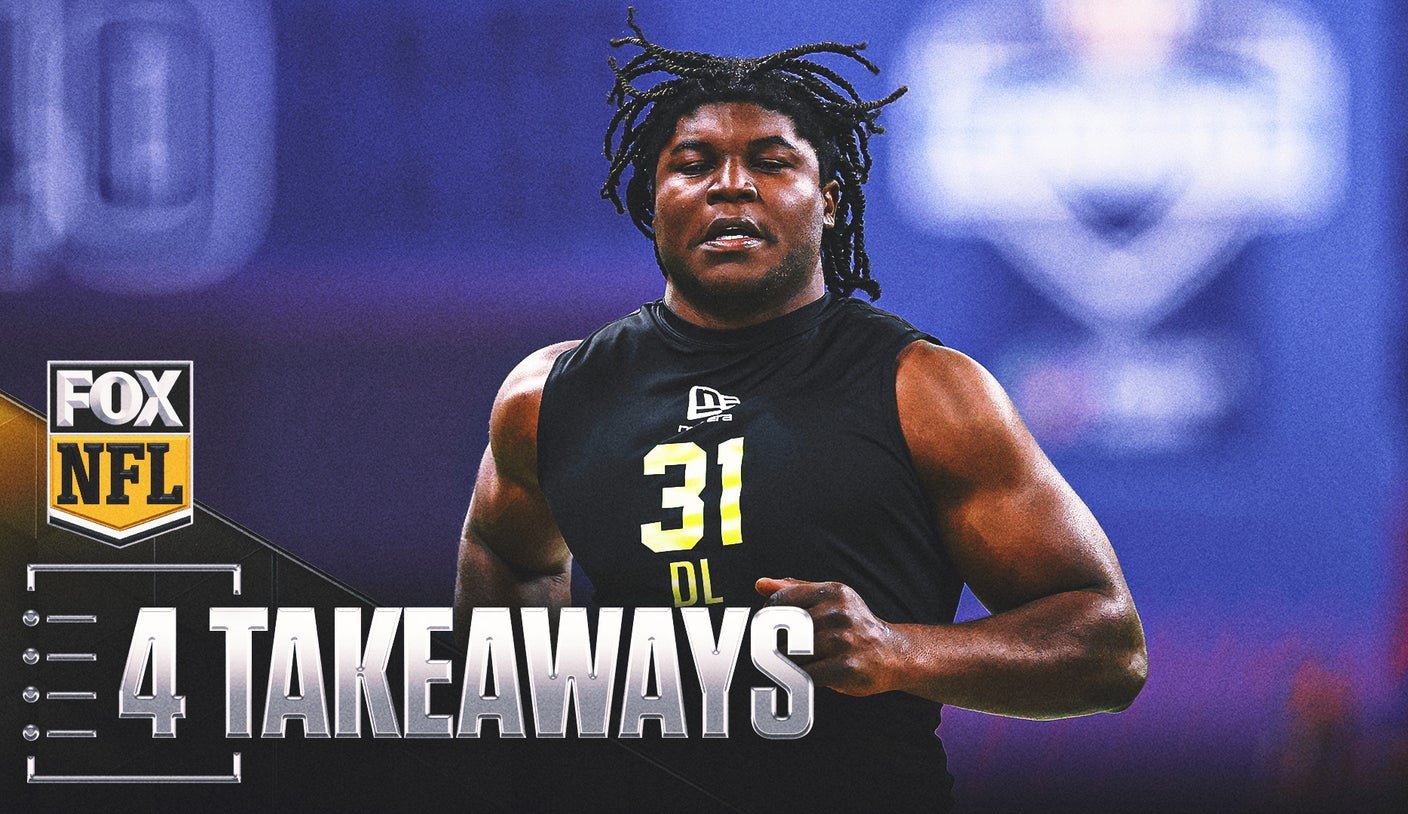 2026 NFL Scouting Combine च्या 3 व्या दिवसापासून 4 टेकवे