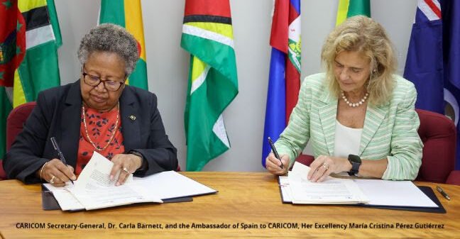 CARICOM आणि स्पेन यांनी प्रादेशिक आरोग्य प्रतिसाद वाढविण्यासाठी नवीन करारावर स्वाक्षरी केली