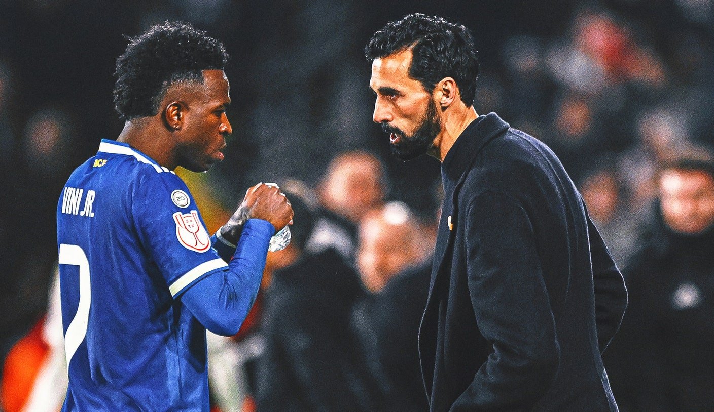 रिअल माद्रिद मॅनेजरने सौदी लिंक्समध्ये व्हिनिसियस ज्युनियरच्या भविष्याबद्दल संबोधित केले: ‘हे माझ्यावर अवलंबून नाही’