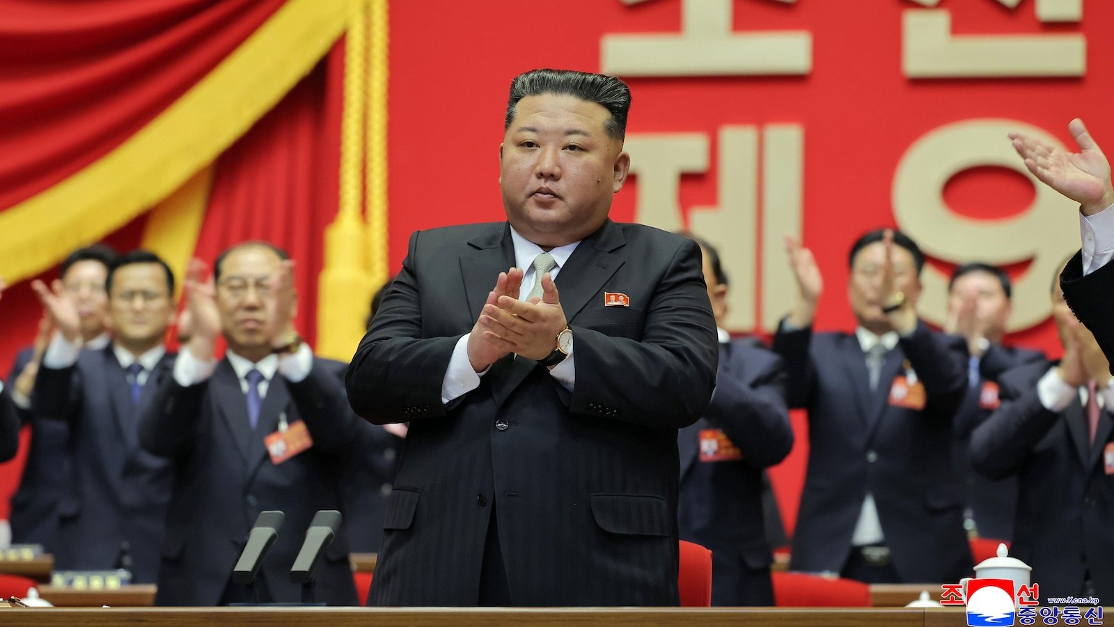 उत्तर कोरियाच्या सत्ताधारी पक्षाच्या सर्वोच्च पदावर किम यांची पुन्हा निवड झाली आहे